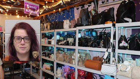 Woman arrested with 12,000 counterfeit designer handbags and 